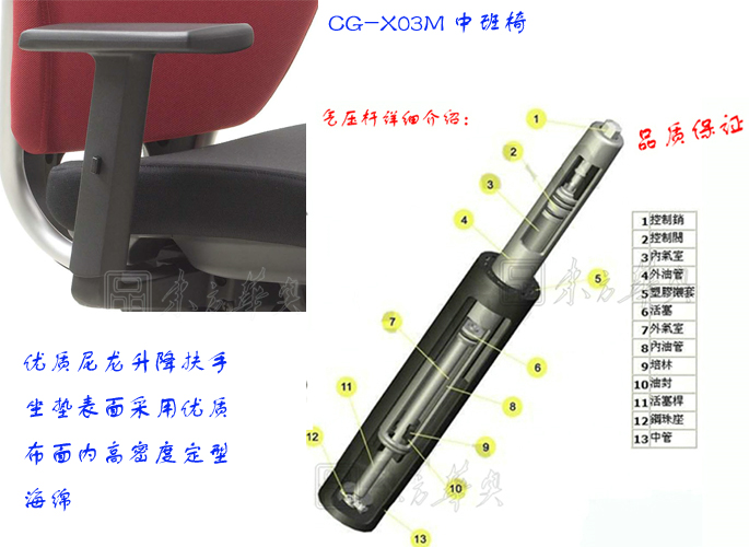 辦公椅|布面中班椅|辦公家具|布面中班椅|辦公椅，多功能職員椅，布面中班椅
