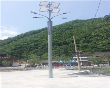 湖北農(nóng)村太陽能道路路燈-湖北省商洛市柞水縣照明工程