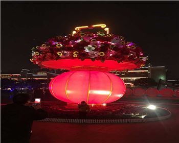 西安蓮湖區2019年元旦、春節亮化工程案例
